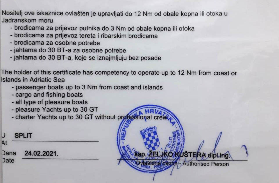 Küstenmeer Hoheitsgewässer 12 Meilen Zone Küstenpatent
