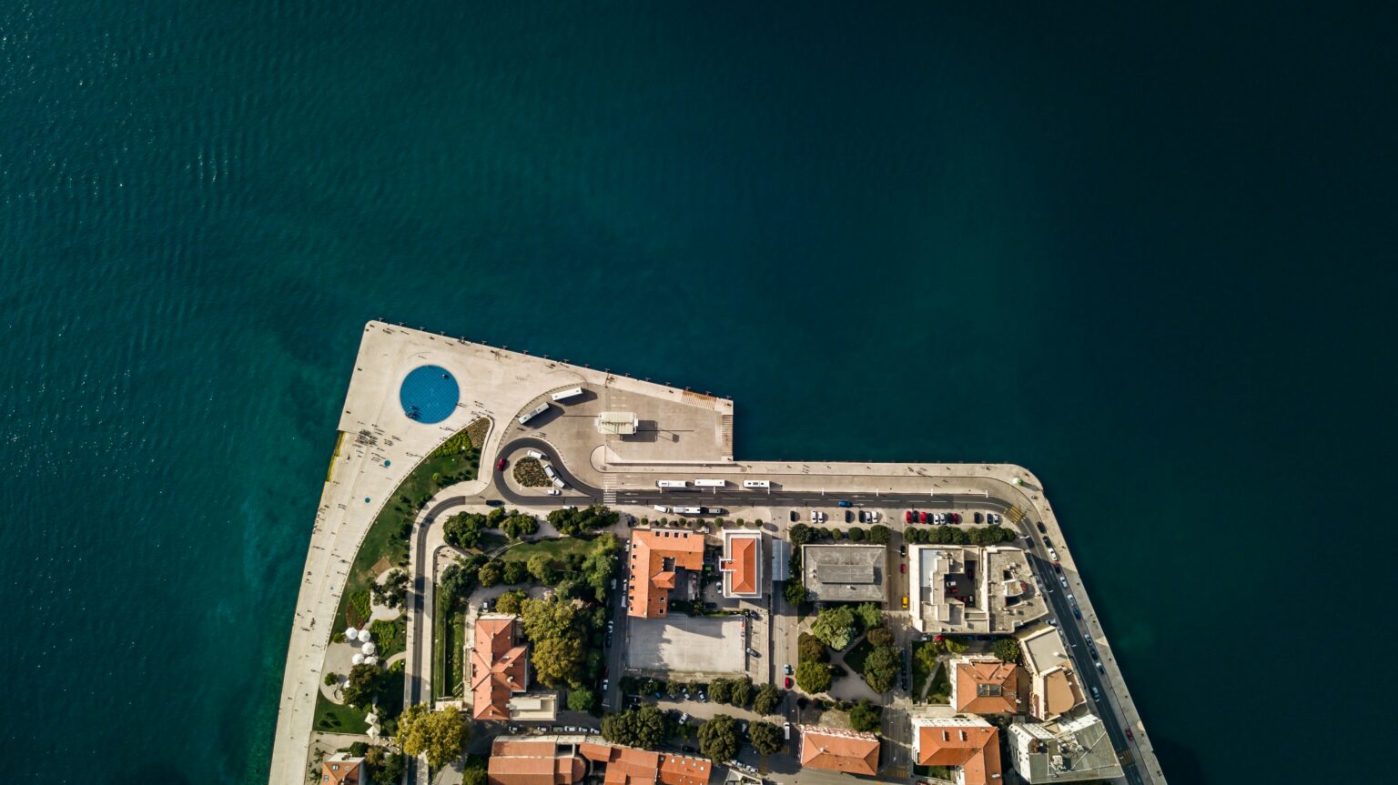 Zadar an der kroatischen Adriaküste
